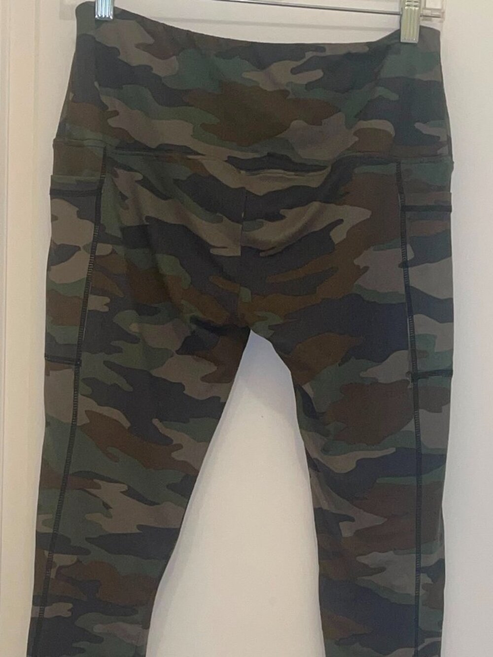 READY TO GO Women’s Camo Thin Leggings, Size L